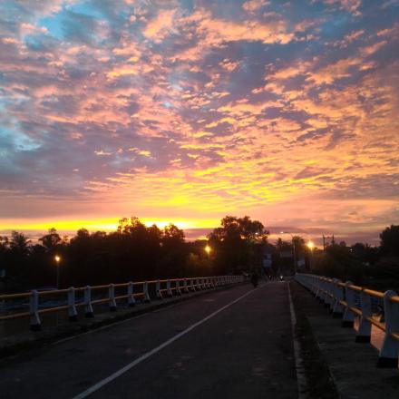 Album : PEMANDANGAN SUNSET JEMBATAN JETIS